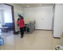 天津万达中心写字楼精装修150㎡