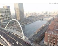 天津环球金融中心（津塔写字楼）0中等装修320㎡