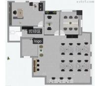 恒华大厦0中等装修100㎡